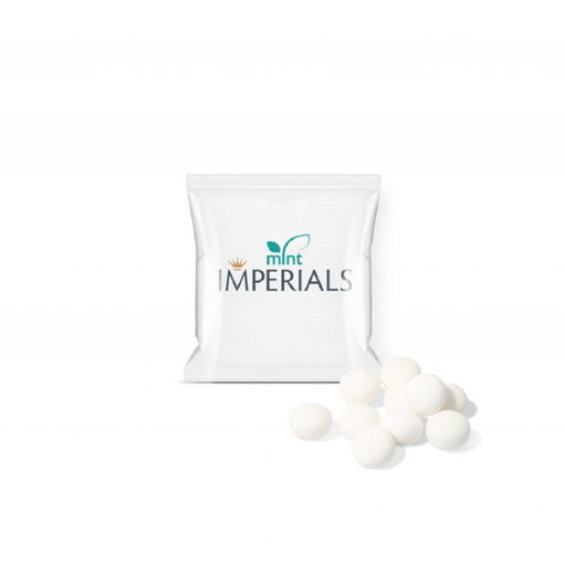 A small packet of mint imperials