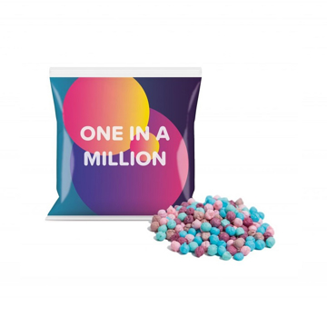 millions sweets in flow bag